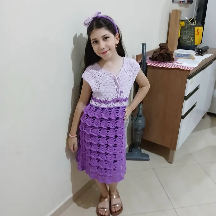 Peça em crochê 100